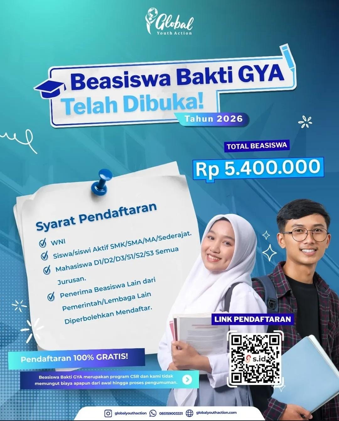 BEASISWA BAKTI GYA